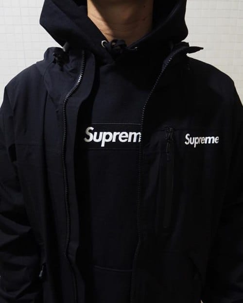 supreme blank hoodie