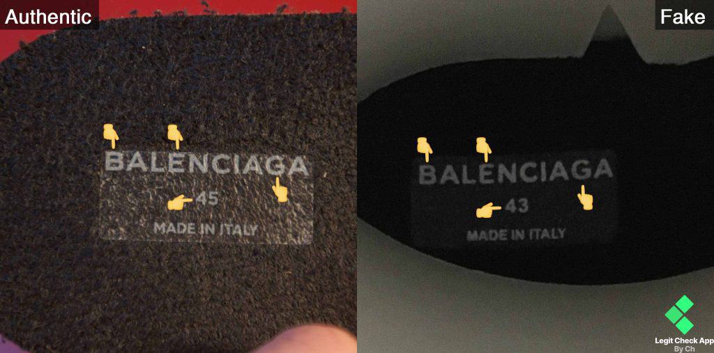 How To Spot Fake Balenciaga Speed Trainer