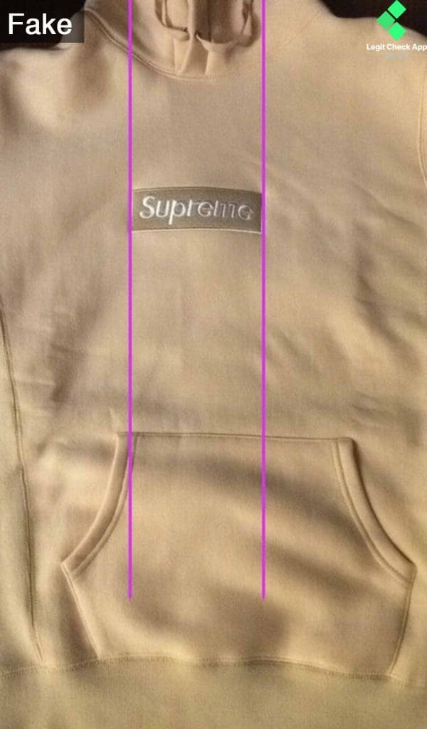 supreme box logo hoodie fake vs real