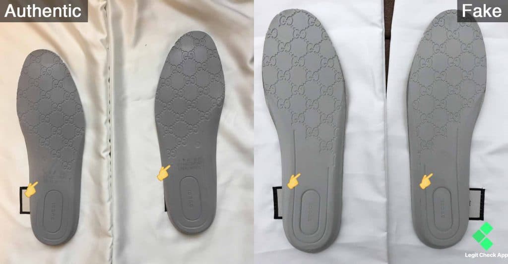 how to spot fake gucci ace