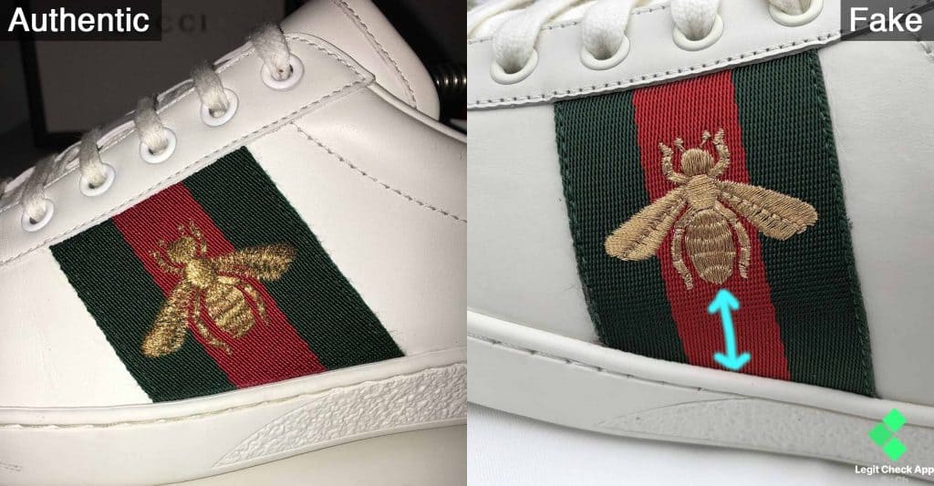 Руководство Gucci Ace Patch Distance Bee