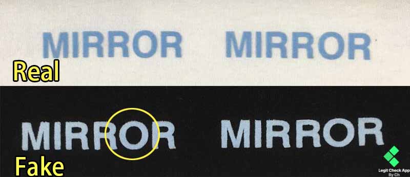 Текстовое руководство Off-White Mirror