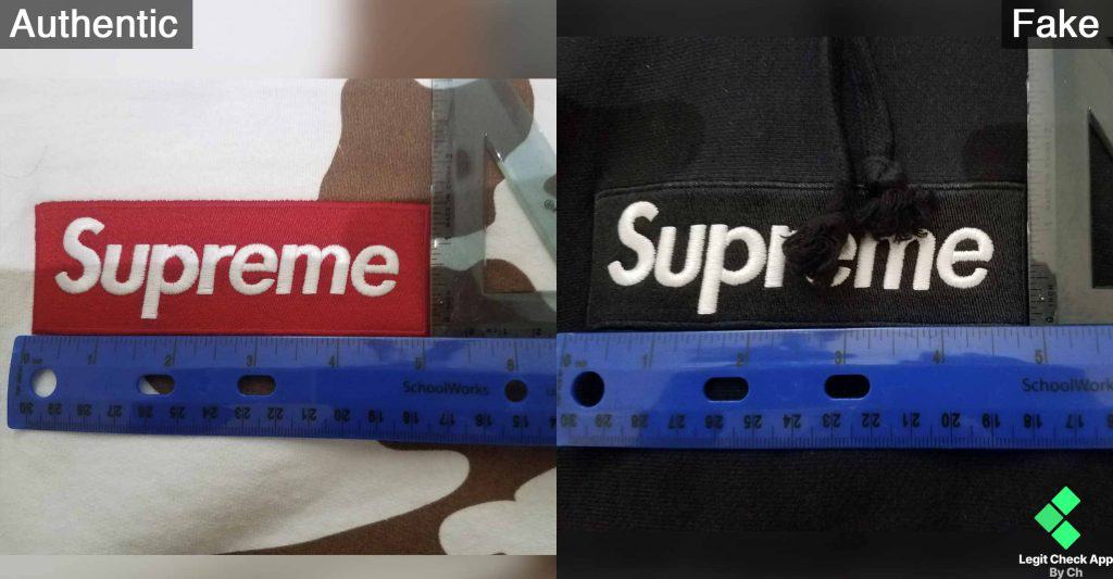 how to spot a fake supreme box logo hoodie