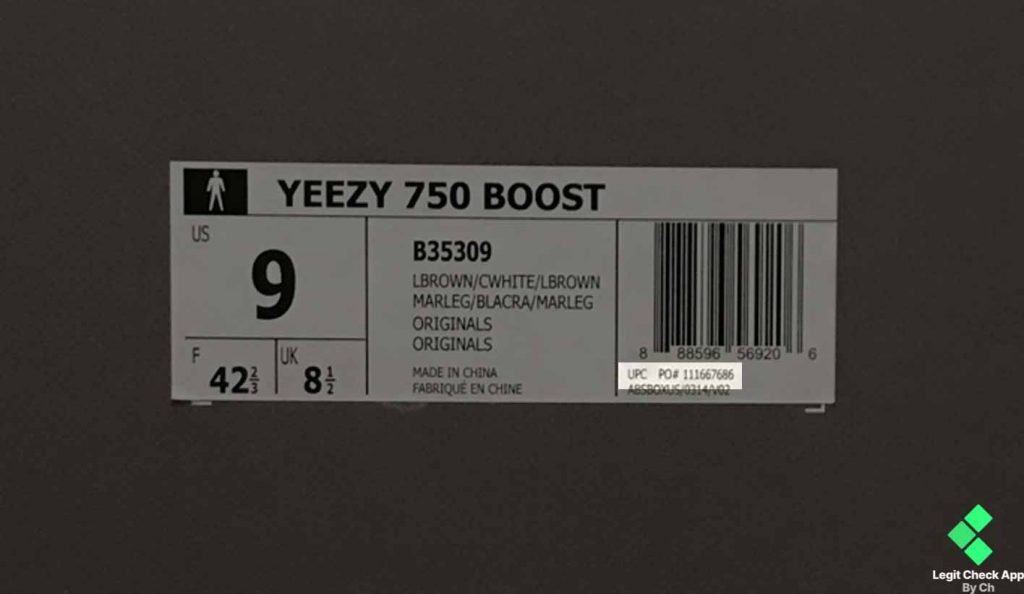yeezy 750 authentication guide