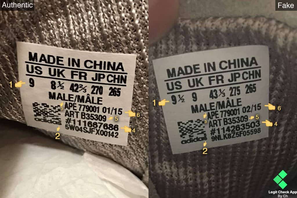 yeezy 750 authenticity check guide