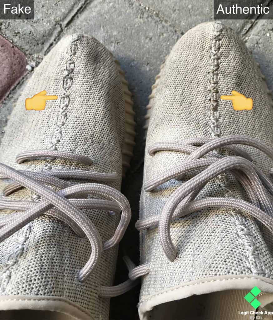 Yeezy Boost 350v1 Middle Stitching