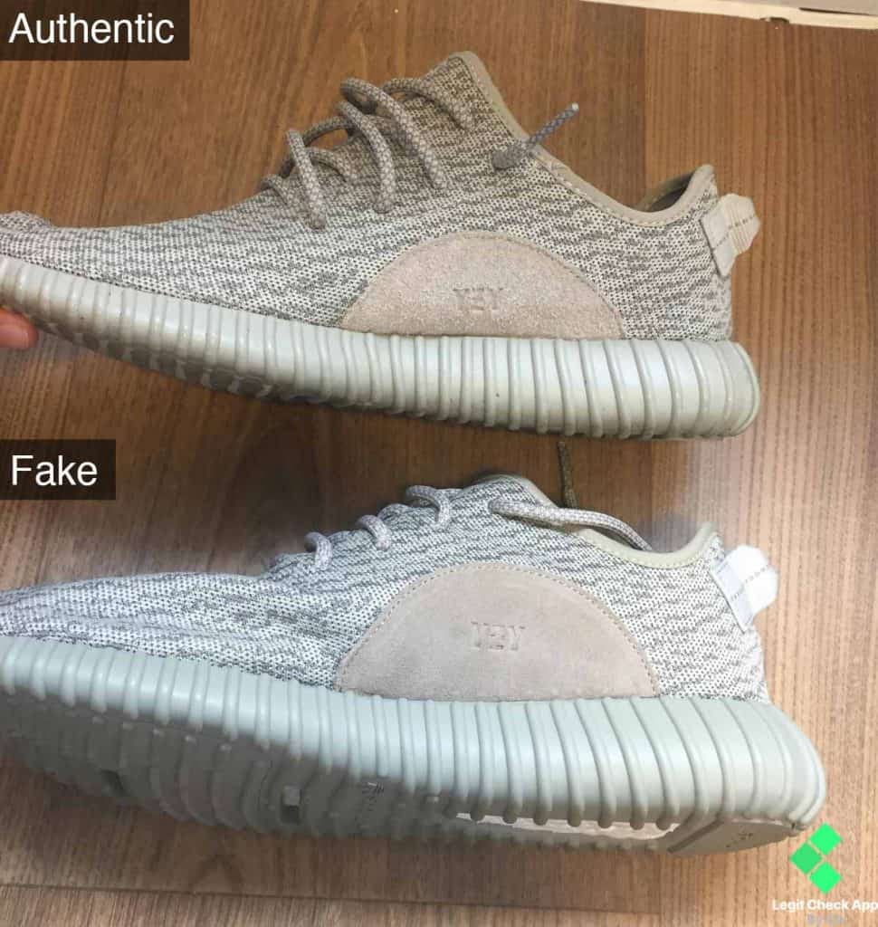 yeezy triple white real v fake