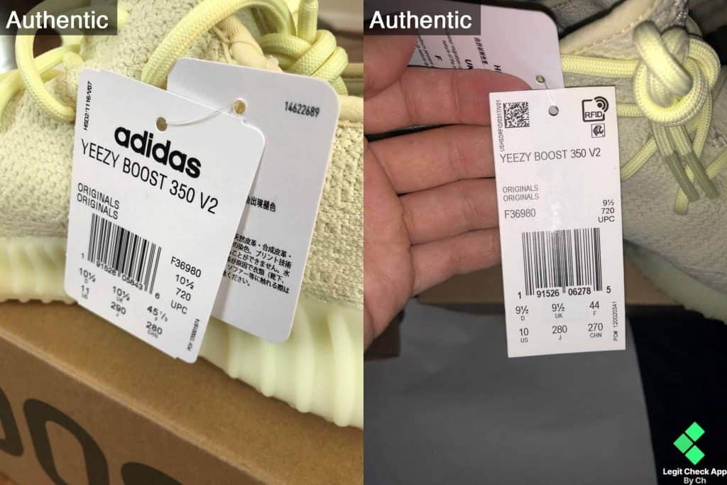 Yeezy Boost 350 V2 Extra Labels