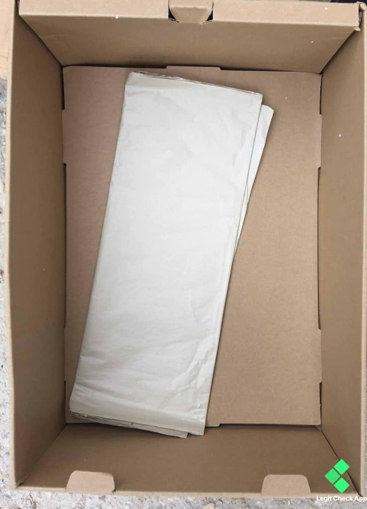 fake yeezy box paper
