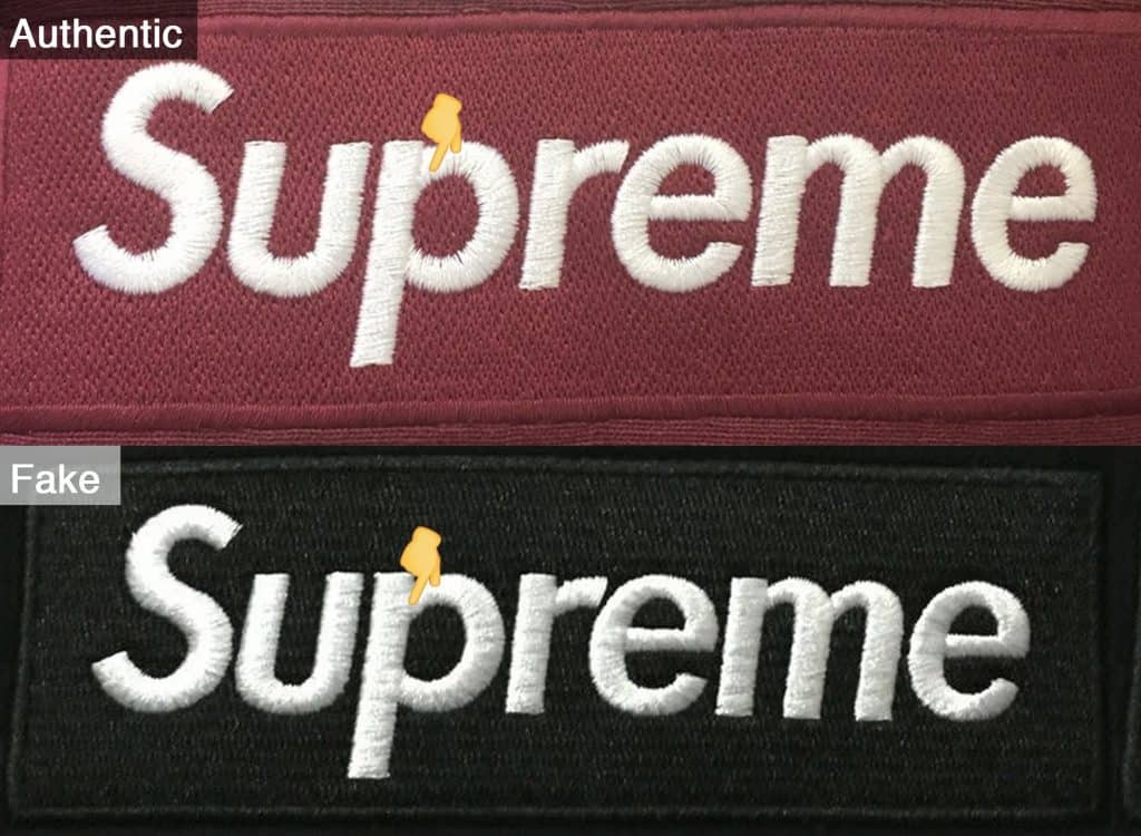 how to tell fake supreme box logo hoodies