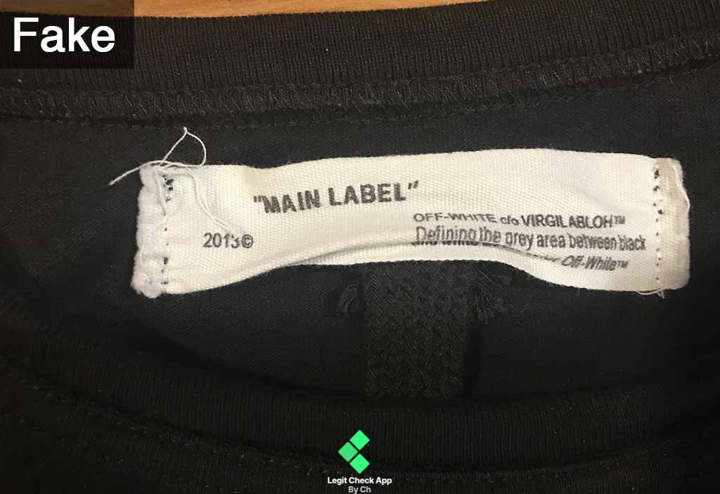 talentfulde Offentliggørelse krans How To Spot Fake Vs Real Off White Clothing (Works For Any Off White)