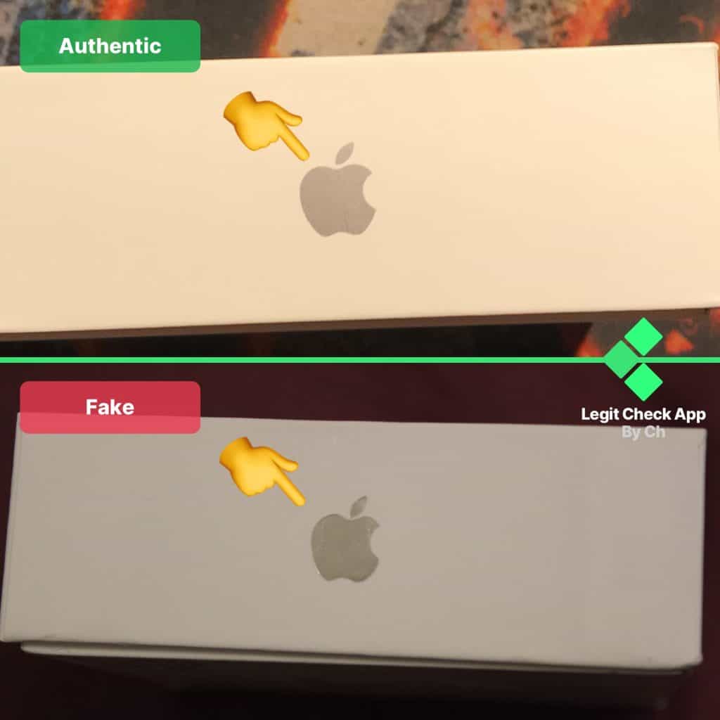 How to spot a fake AirPods box
