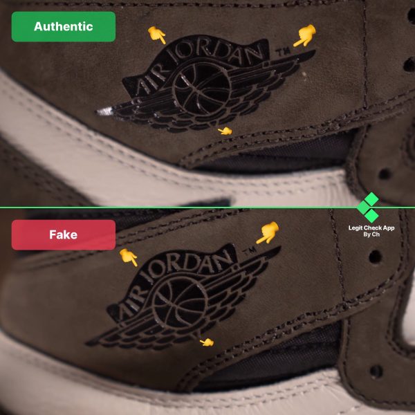 How To Spot Fake Travis Scott Air Jordan 1 High - Legit Check By Ch