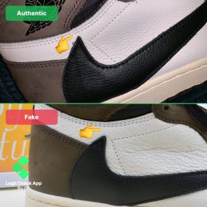 How To Spot Fake Travis Scott Air Jordan 1 High - Legit Check By Ch