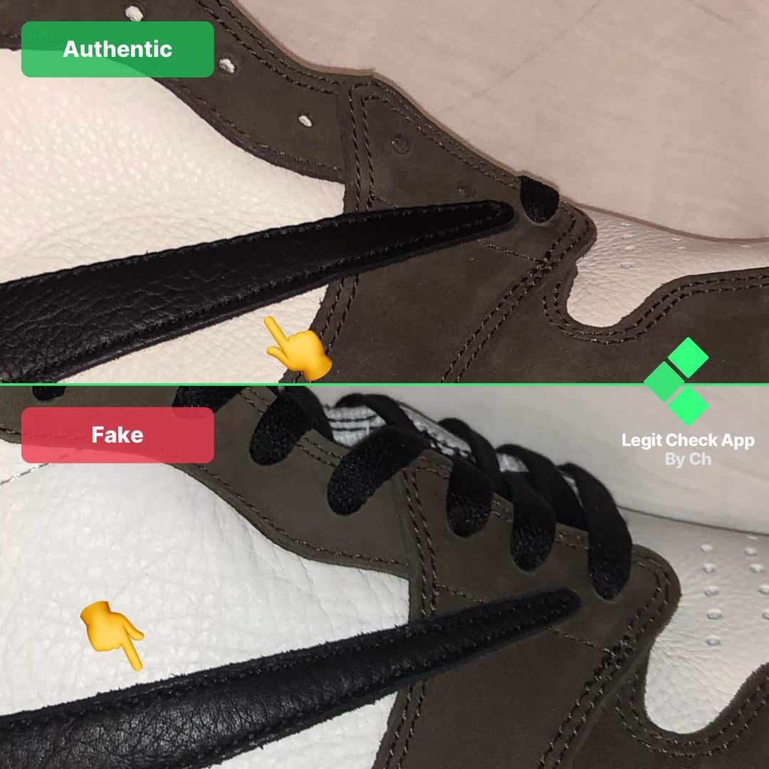 How To Spot Fake Travis Scott Air Jordan 1 High - Legit Check By Ch