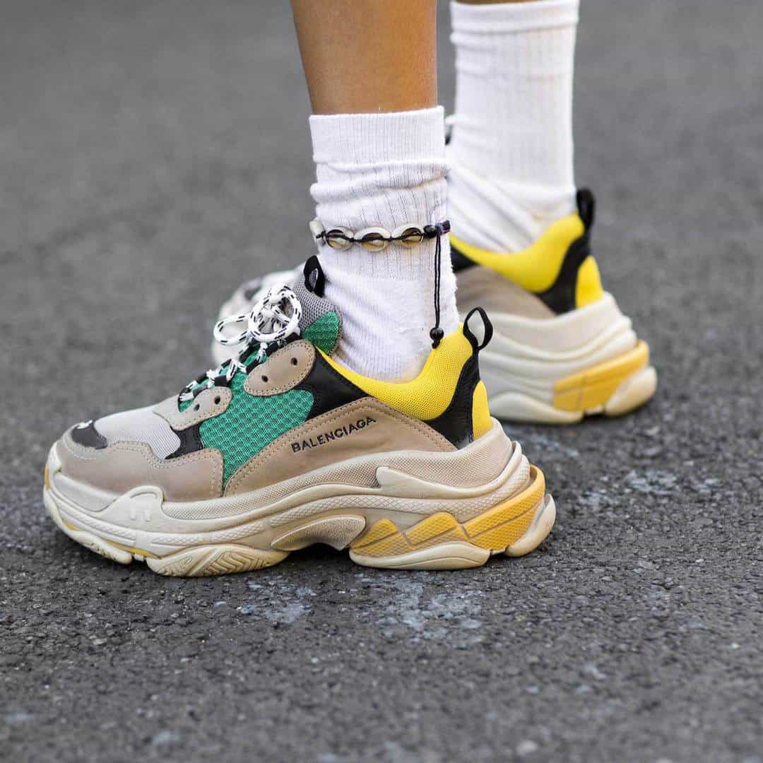 Balenciaga Triple s neon green size 8 1 2 Products in 2019