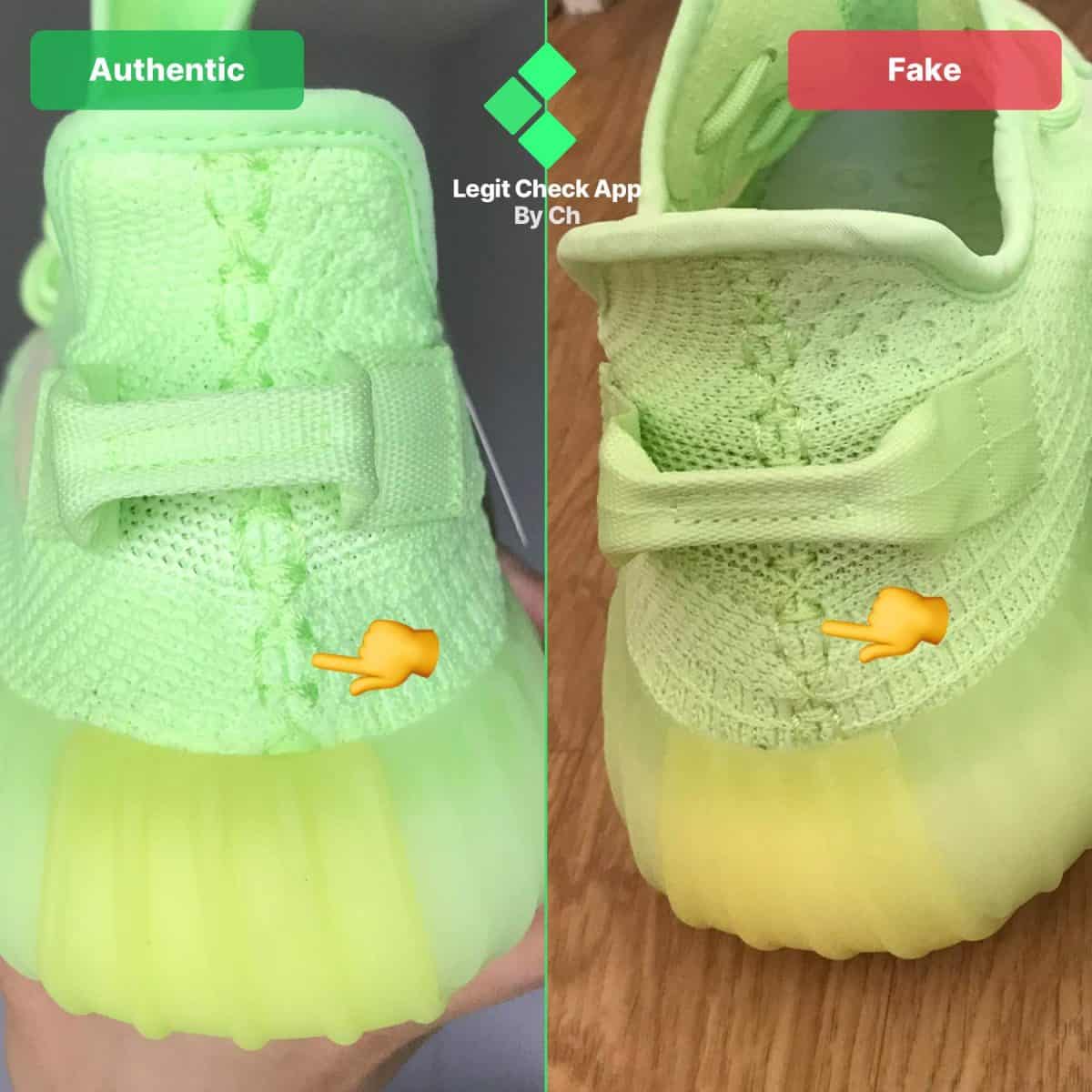 Yeezy Glow Middle Stitching Guide