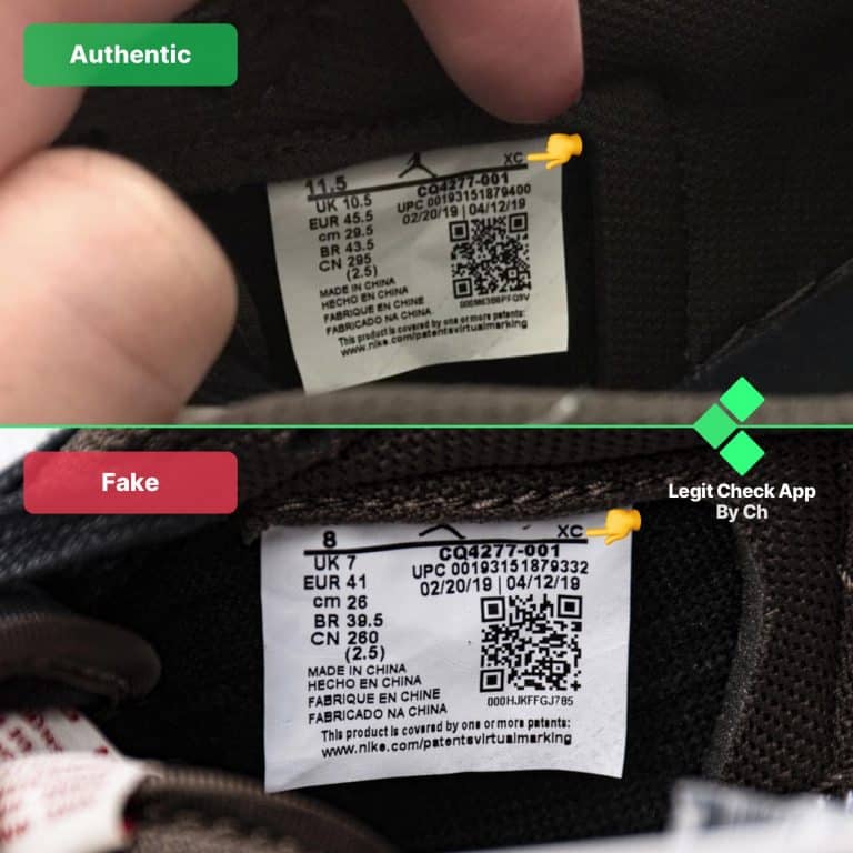 How To Spot Fake Travis Scott Air Jordan 1 Low - Legit Check By Ch