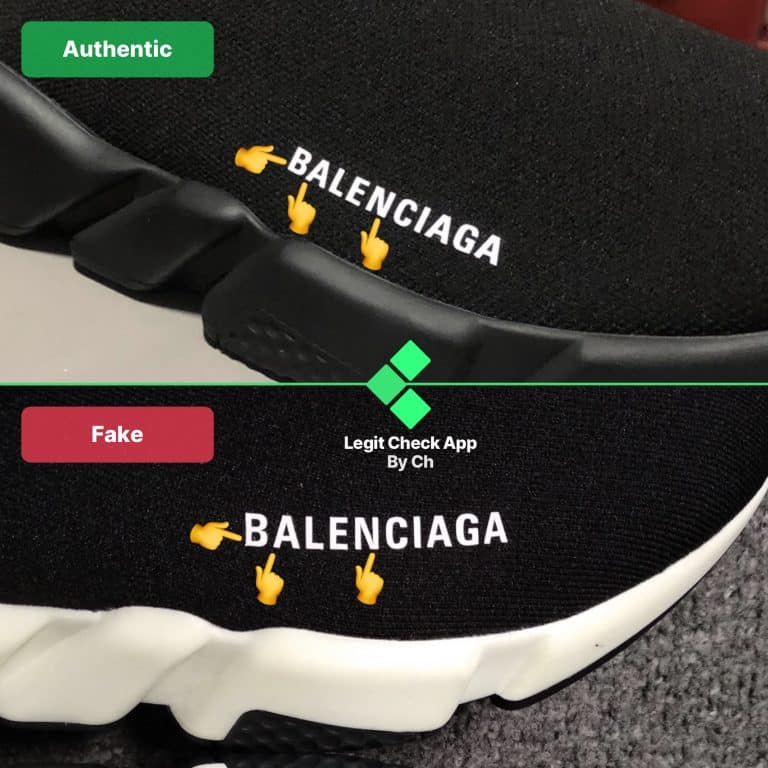 How To Spot Fake Balenciaga Speed Trainer (2024) - Legit Check