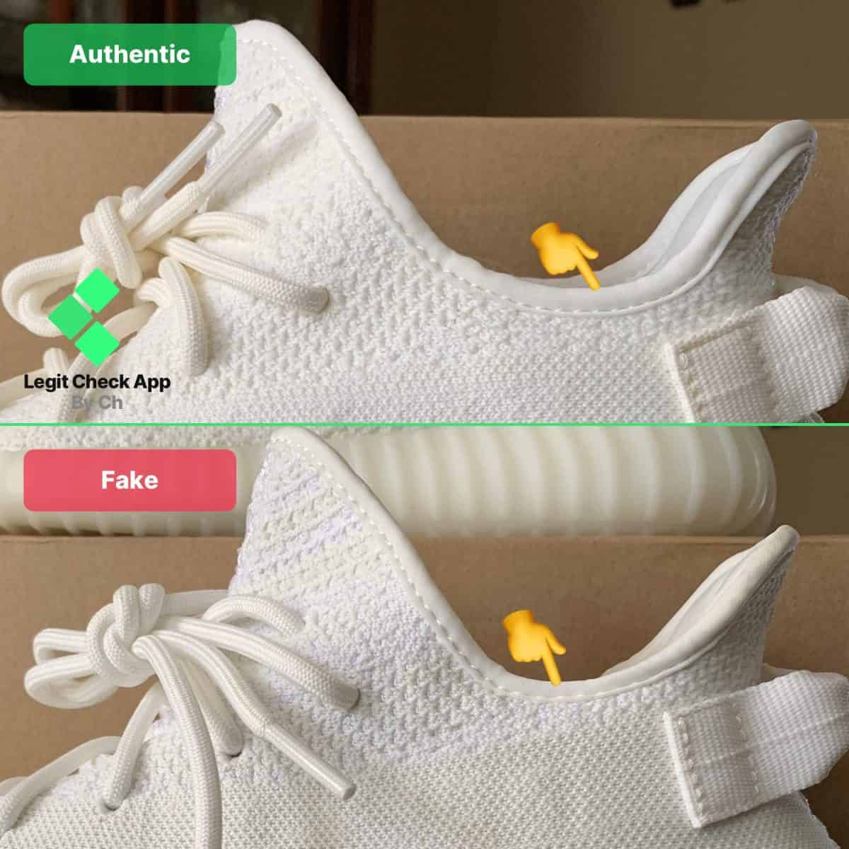 The Ultimate Real Vs Fake Yeezy Boost 350 V2 Cream White Guide Legit Check By Ch