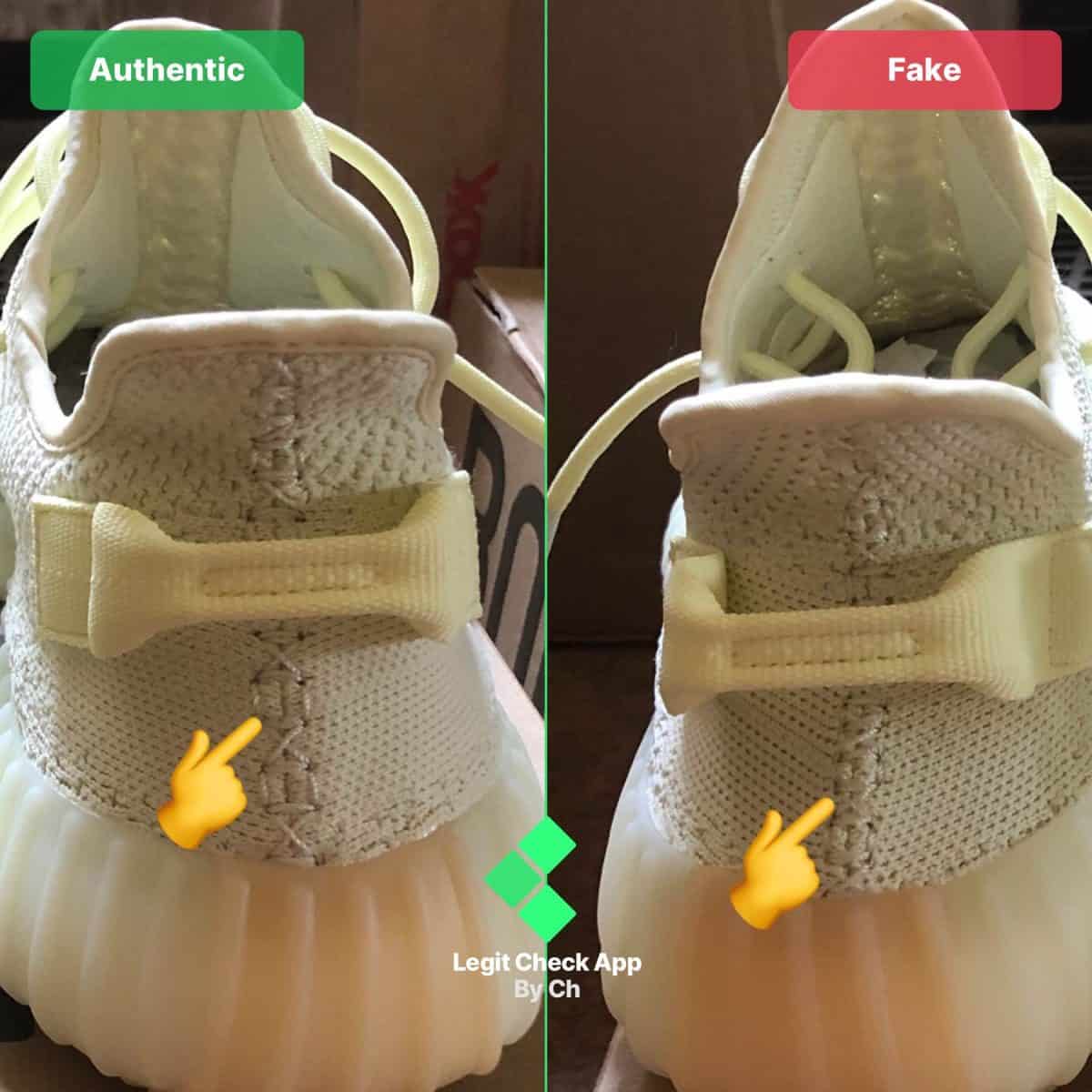 Yeezy Butter Fake Middle Stitching