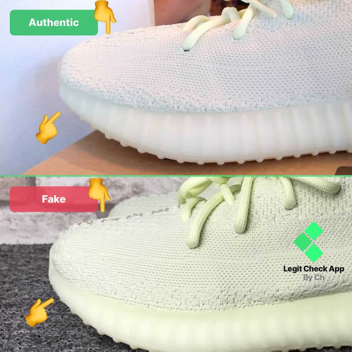 The Ultimate Real Vs Fake Yeezy Butter Comparison Legit Check App
