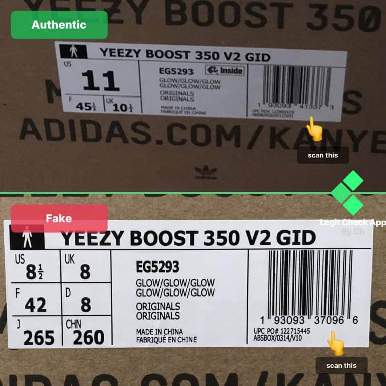 yeezy glow stock numbers