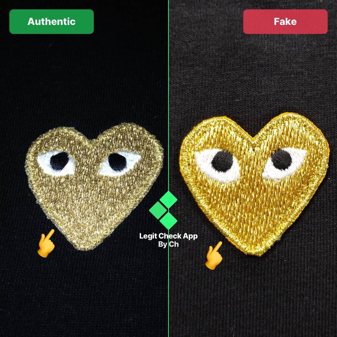 How To Spot Fake Comme des Garcons Hearts - Legit Check By Ch