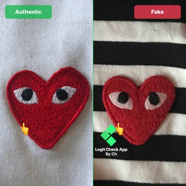 How To Spot Fake Comme des Garcons Hearts - Legit Check By Ch