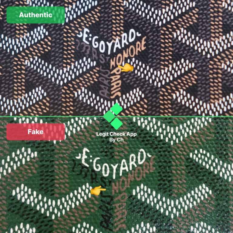 Goyard Wallet Real Vs Fake IUCN Water
