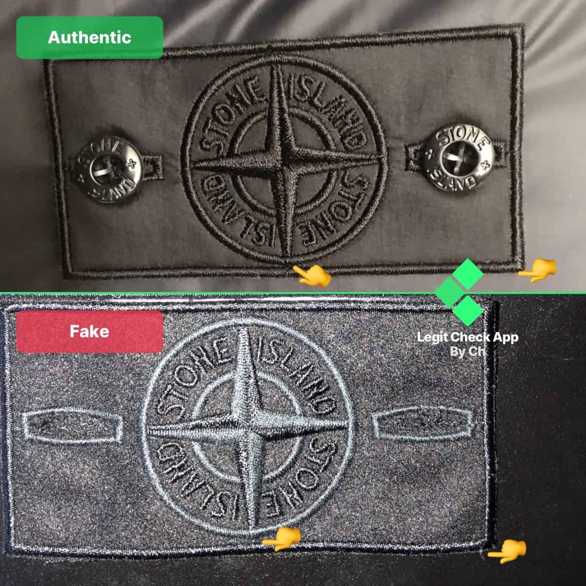 how to authenticate stone island