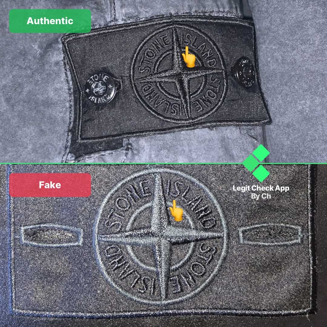 Stone Island Legit Check How To Spot Fakes 2024   Stone Island Text Black 