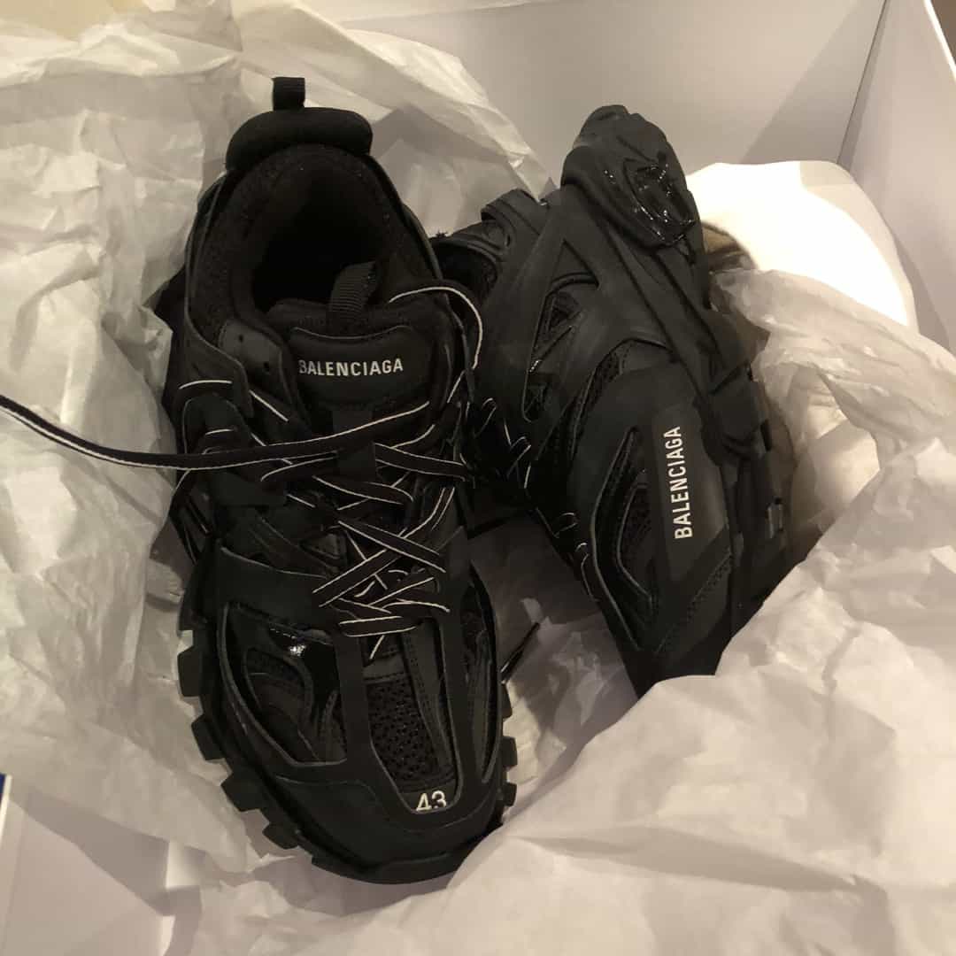Balenciaga Track 3 0 running shoes and sneakers \black\ Shopee