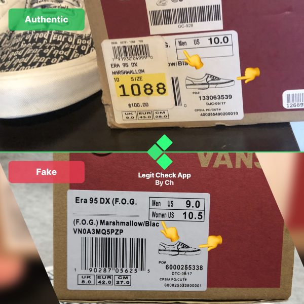 Vans x Fear of God: How To Spot Fakes (2024)