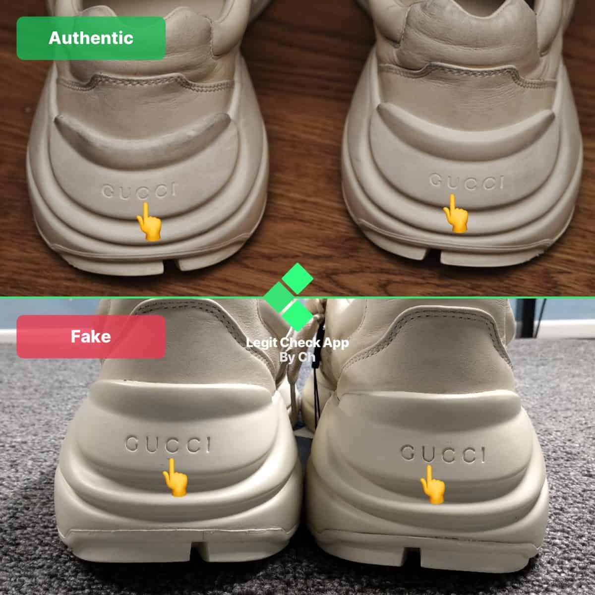 Gucci Rhyton Legit Check Guide Fo The Heel's Text