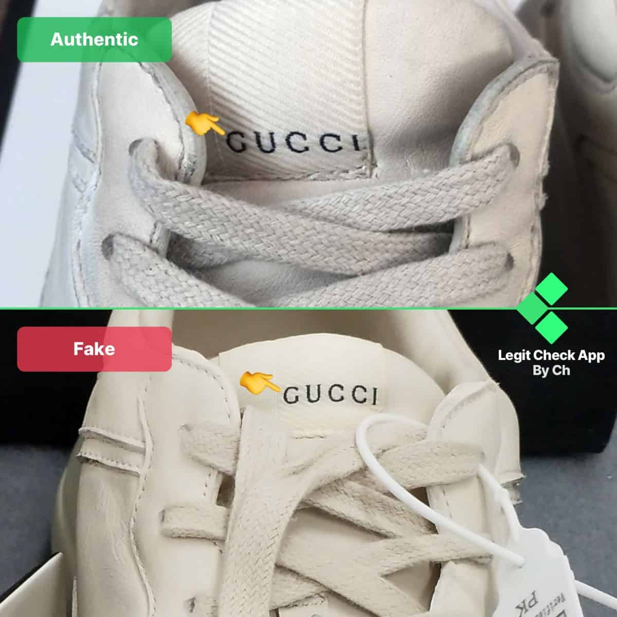 Fake Vs Real Gucci Rhyton - How To Spot 