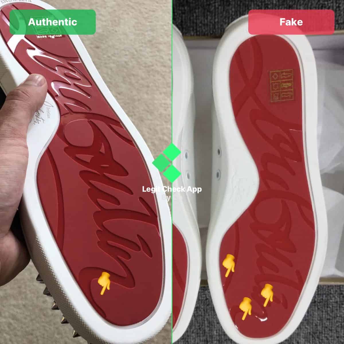 authentic louboutin shoes