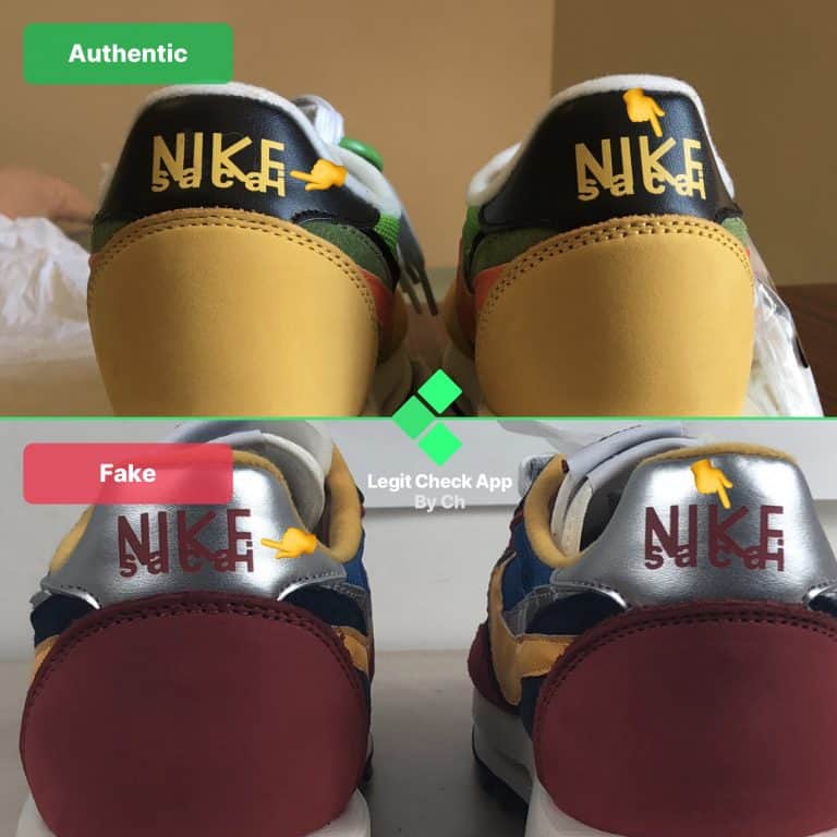 sacai vapor waffle fake