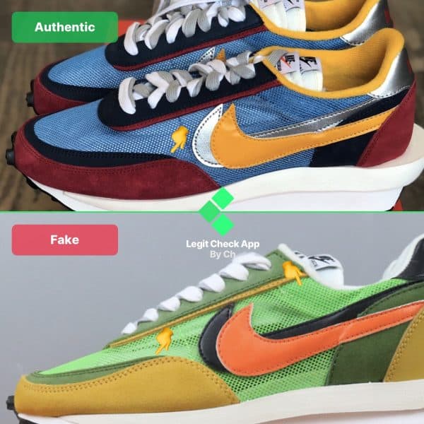 How To Spot Fake Nike Sacai Waffle - Legit Check By Ch