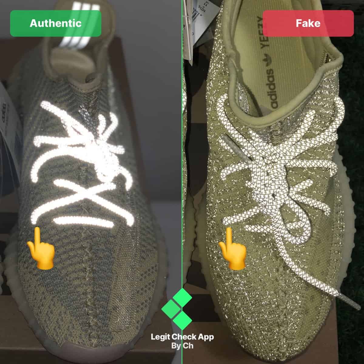 Yeezy Boost 350 Antlia Reflective and Non-Reflective Real Fake Guide - Legit Check By Ch