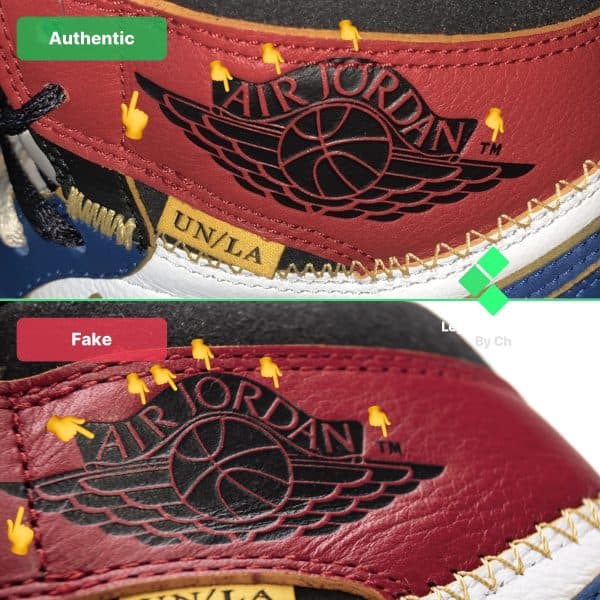 How To Spot Fake Union Air Jordan 1 (2024) - Legit Check