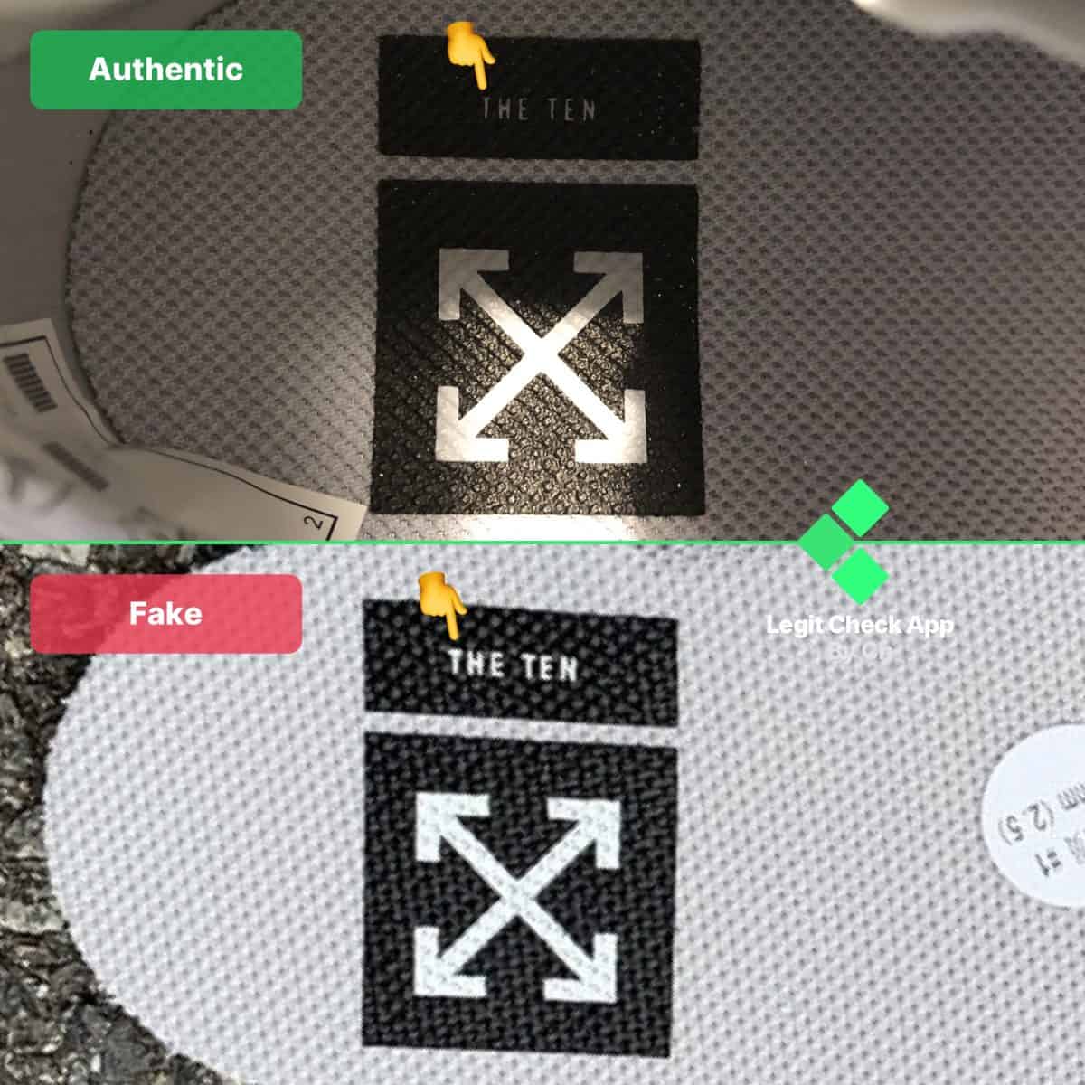 fake vs real off-white air max 97 menta