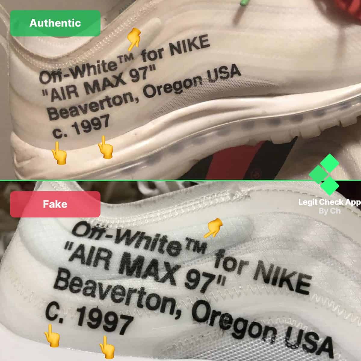 Real Vs Fake Off-White Shoes