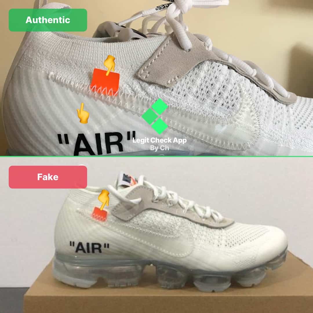 Off-White VaporMax White Legit Check: Real Vs Fake