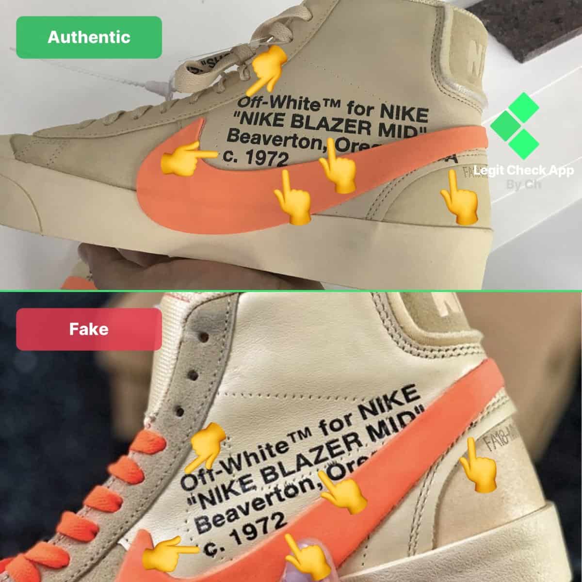authentication for off-white blazer all hallow's eve