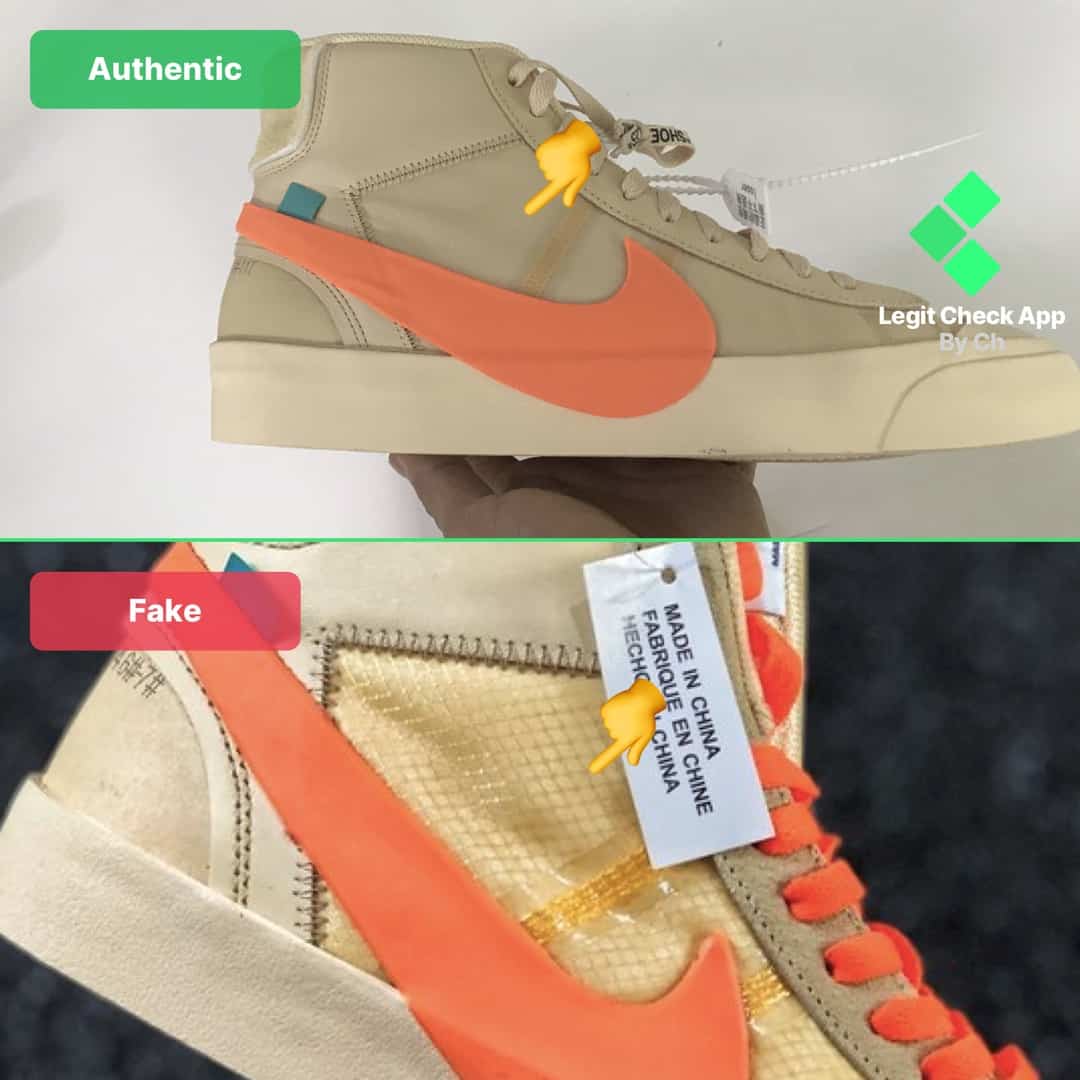 REAL vs FAKE: Blazer Off-White All Hallow's Eve (AHE)