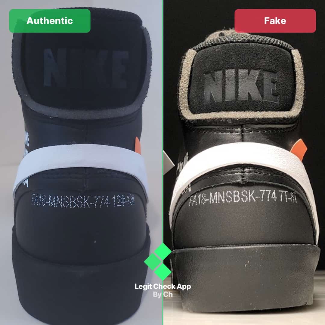 Off-White Blazer Grim Reaper: Original Vs Fake (Black)