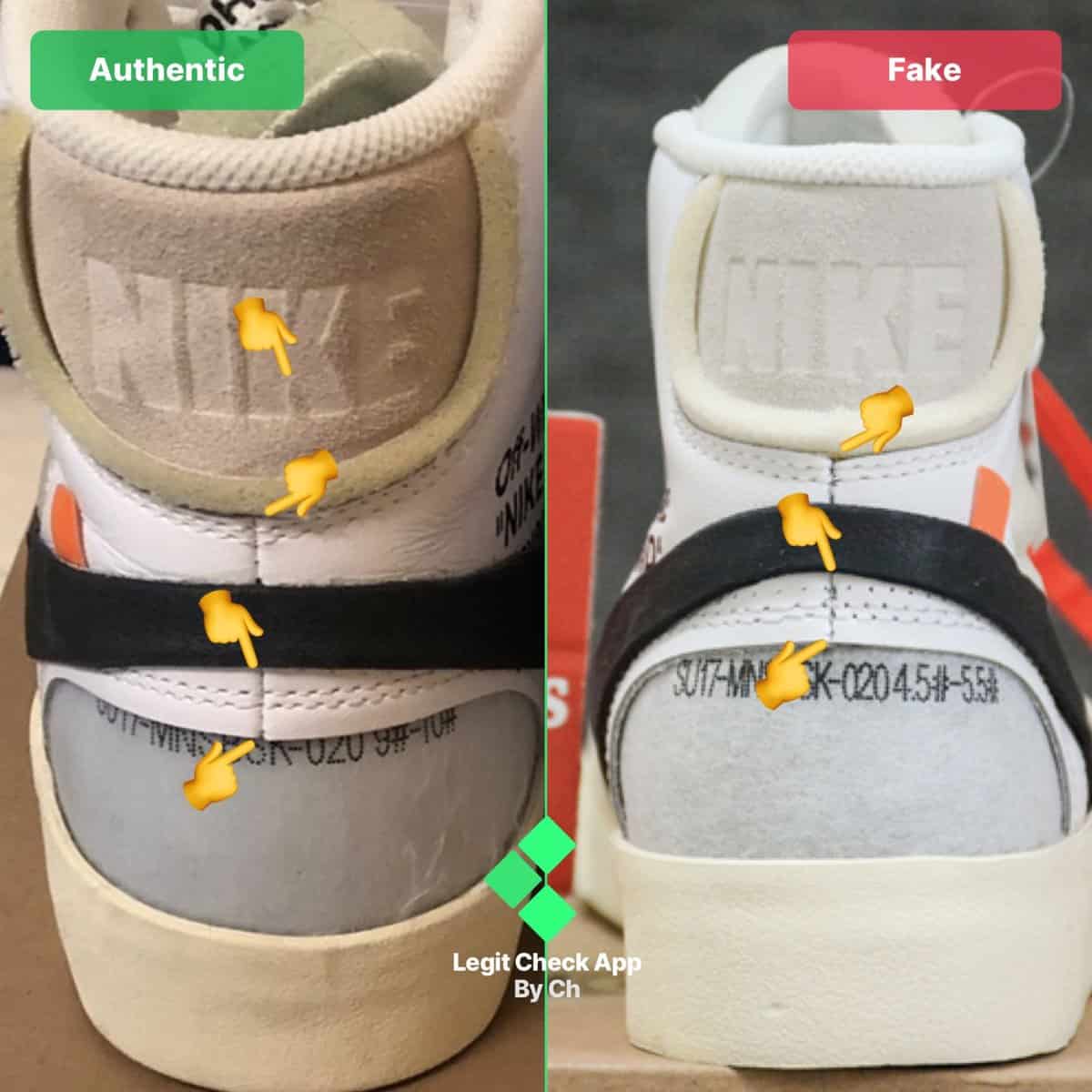 How To Spot Fake Nike Blazer Off-White (2024) - Legit Check By Ch