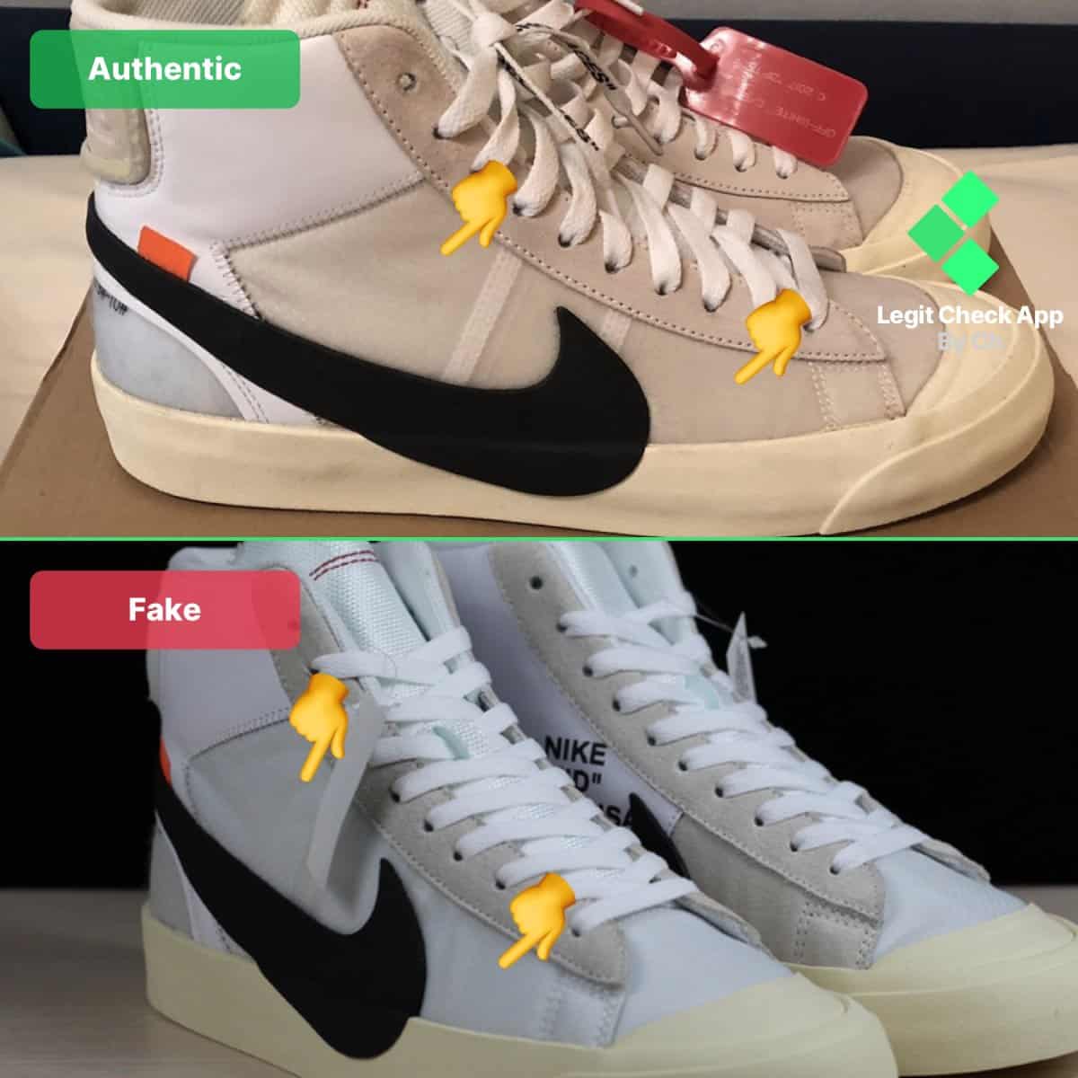 How To Spot Real Vs Fake Off-White Nike 