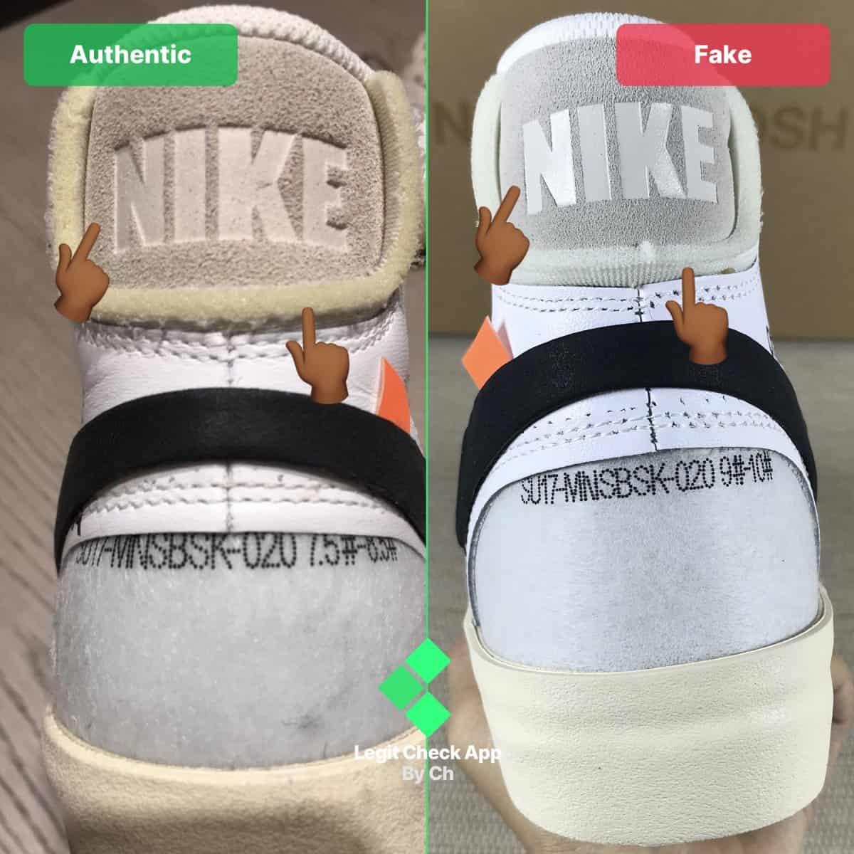 How To Spot Real Vs Fake Off-White Nike 